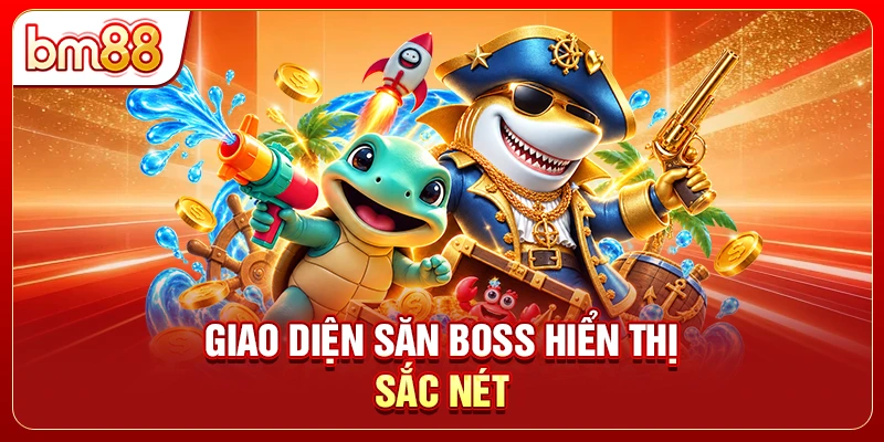 Giao diện săn boss hiển thị sắc nét